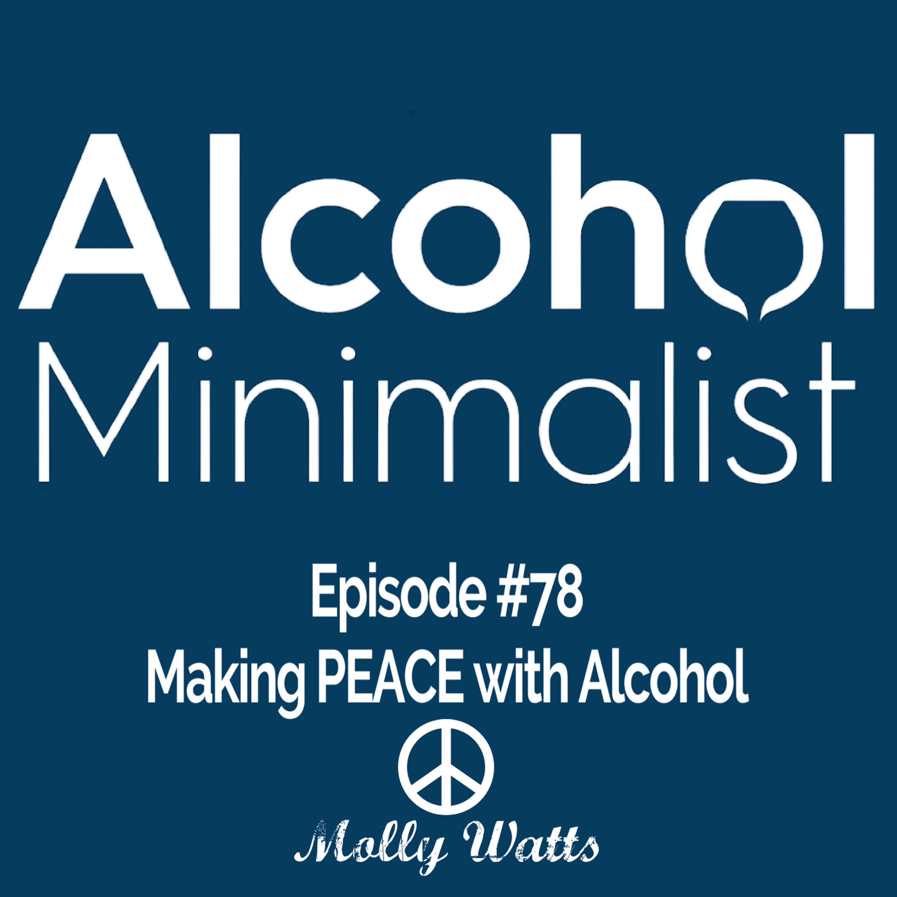 cover of episode Making PEACE with Alcohol