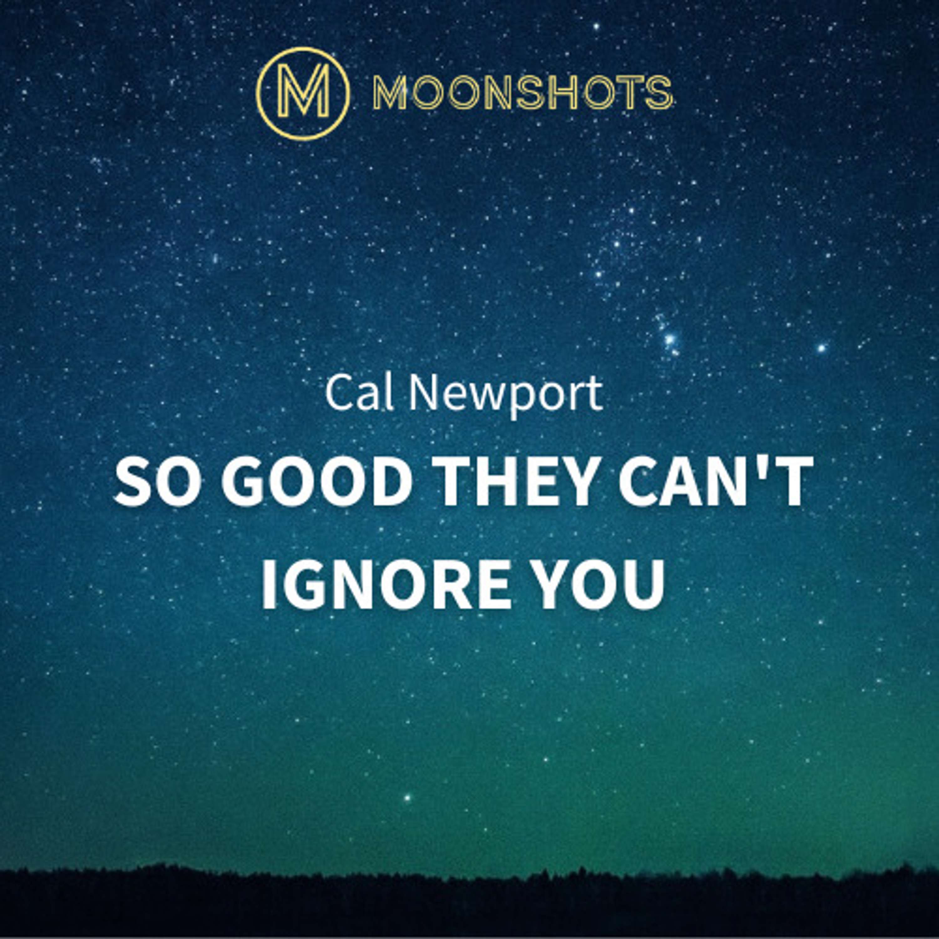 Cal Newport - So Good They Can't Ignore You