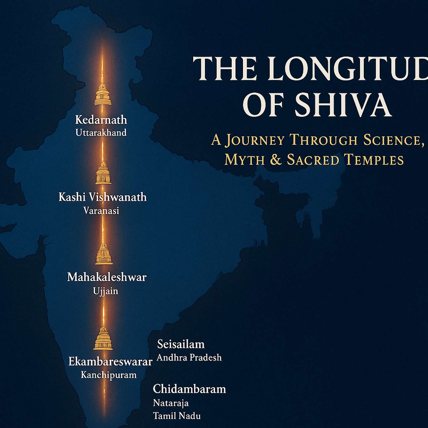 Shiva Temples Aligned on India's Sacred Longitude