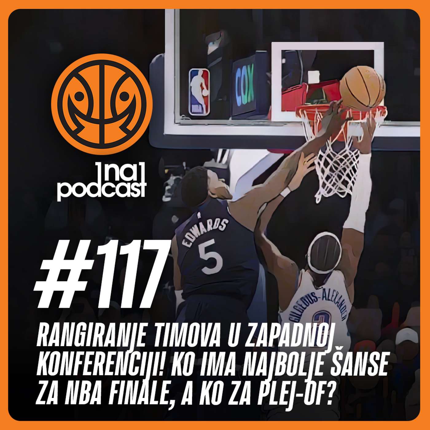 1 na 1 No.117 | Rangiranje Zapadne konferencije za plej-of! | Analiza meča Denvera protiv Bostona