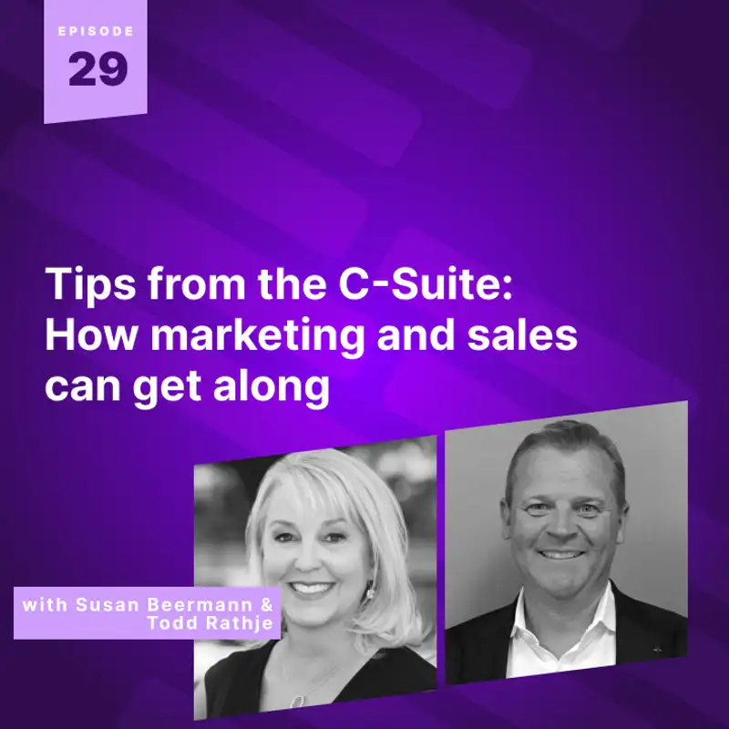 Tips from the C-Suite: How marketing and sales can get along