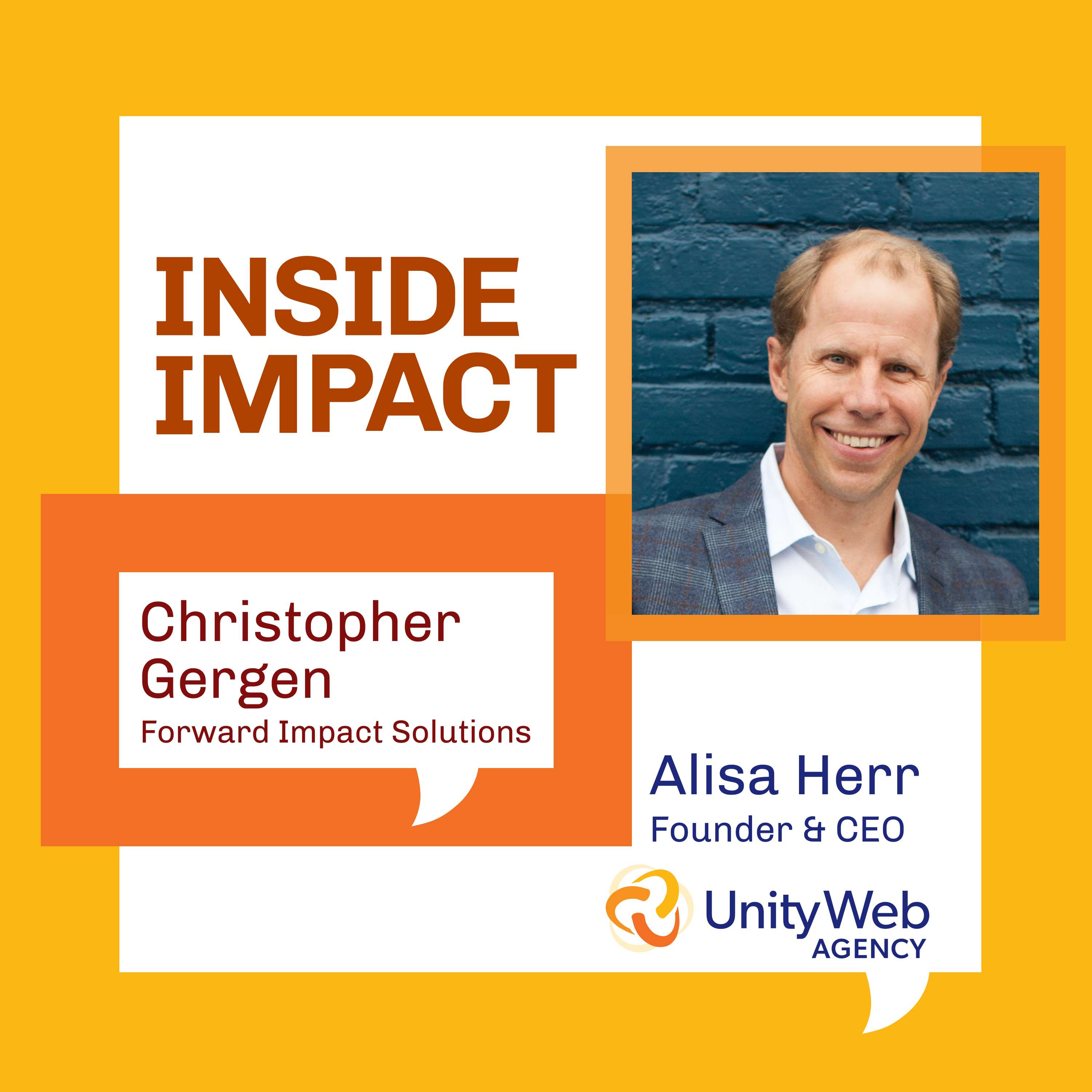 Social entrepreneurship and moving the needle, with Forward Impact Solutions' Christopher Gergen
