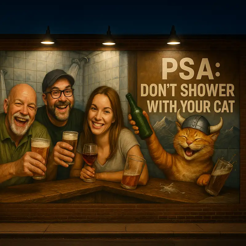 PSA: Don't Shower With Your Cat!