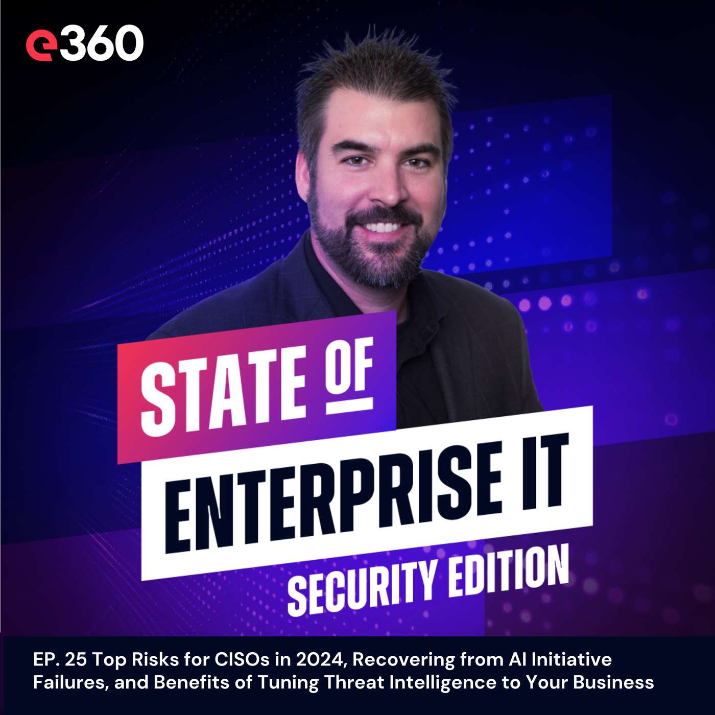 Ep. 25: Top Risks for CISOs in 2024, Recovering from AI Initiative Failures, and Benefits of Tuning Threat Intelligence to Your Business