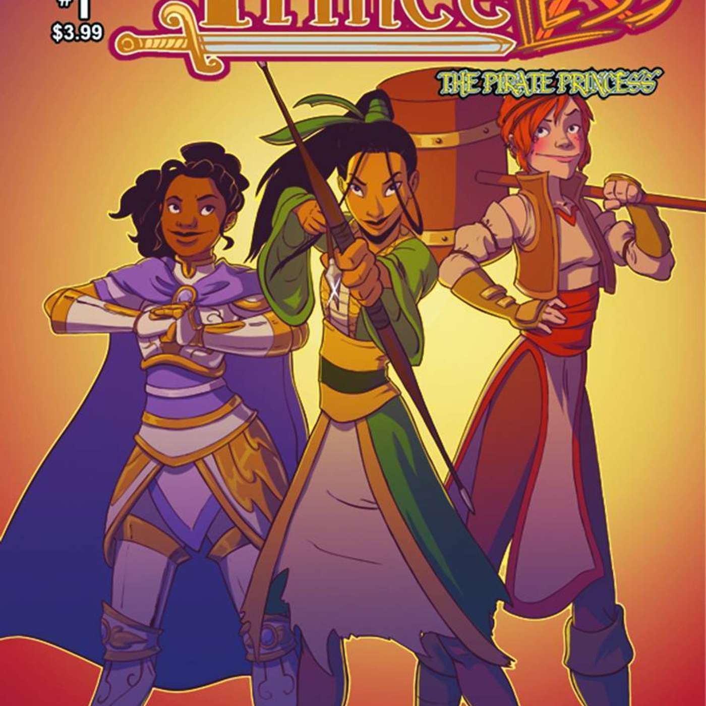 GLCD 012: Princeless with Jeremy Whitley, Rosy Higgins, and Ted Brandt episode artwork