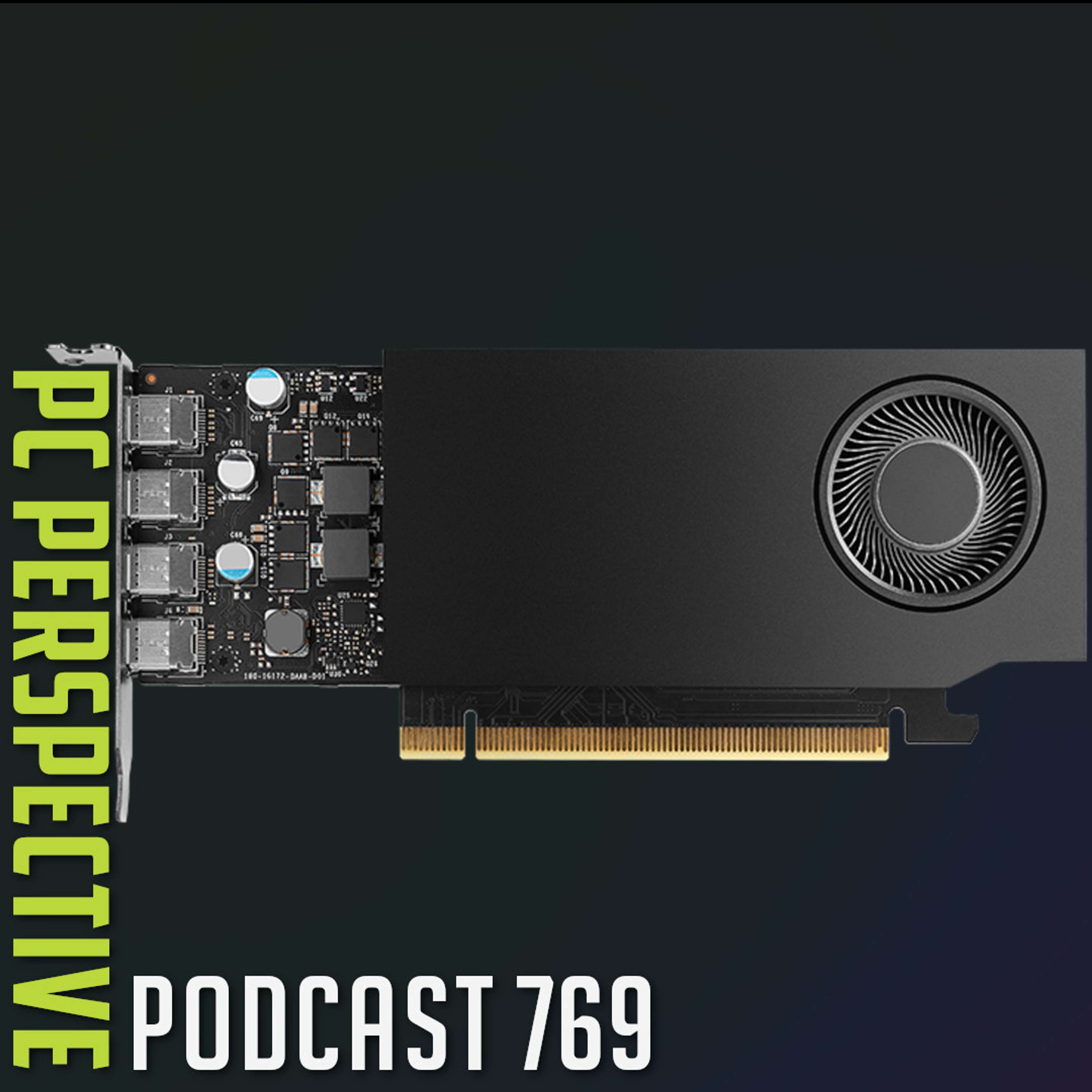 Podcast #769 - Ryzen 8000 CPUs, New 50 Watt RTX Cards, High-End Radeon RX 6000 GPUs Disappearing