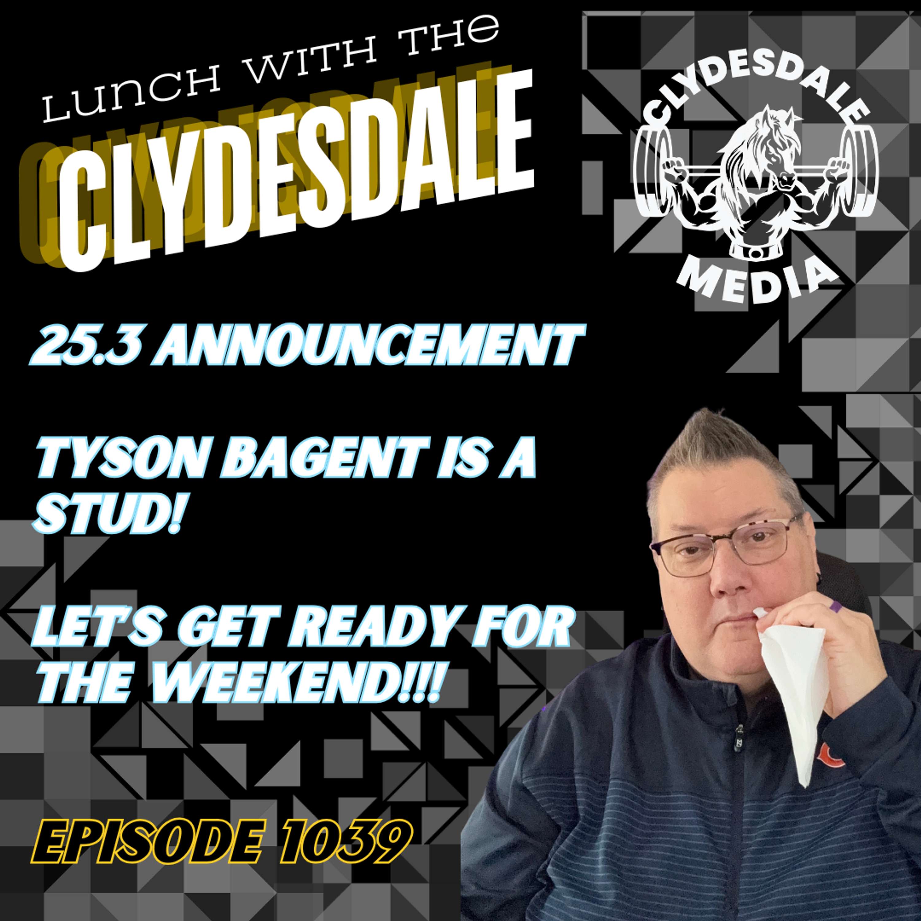 Lunch with the Clydesdale - Tyson Bagent Brings the Heat!!!