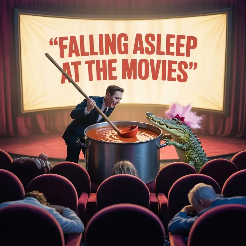 #0222 - Straining Soup, Punching Gators, and Falling Asleep at the Movies - 07/22/2025