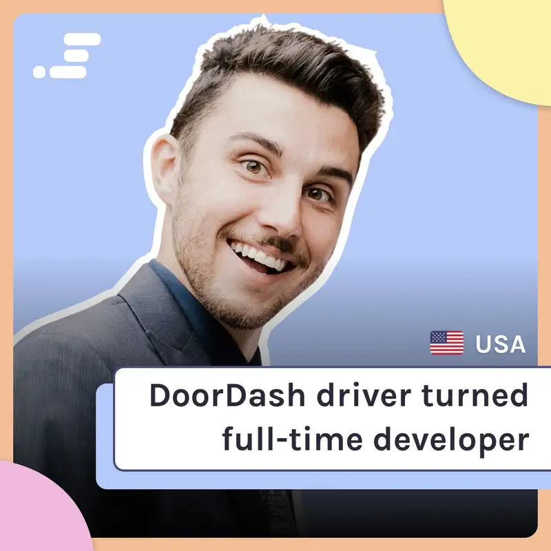 DoorDash driver turned full-time developer