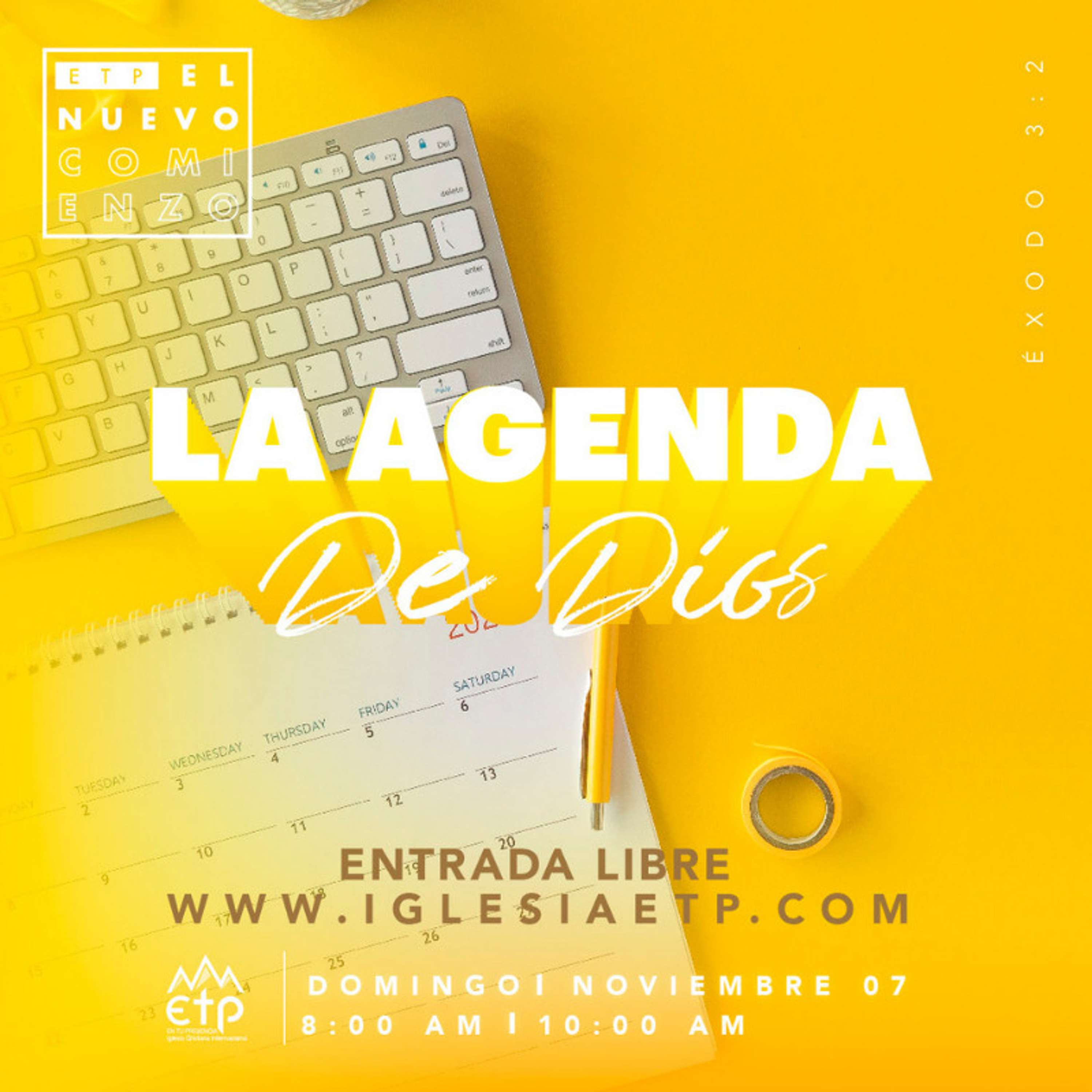 Charlas Pastores Luis Salas y Jeannette Noguera, Iglesia ETP