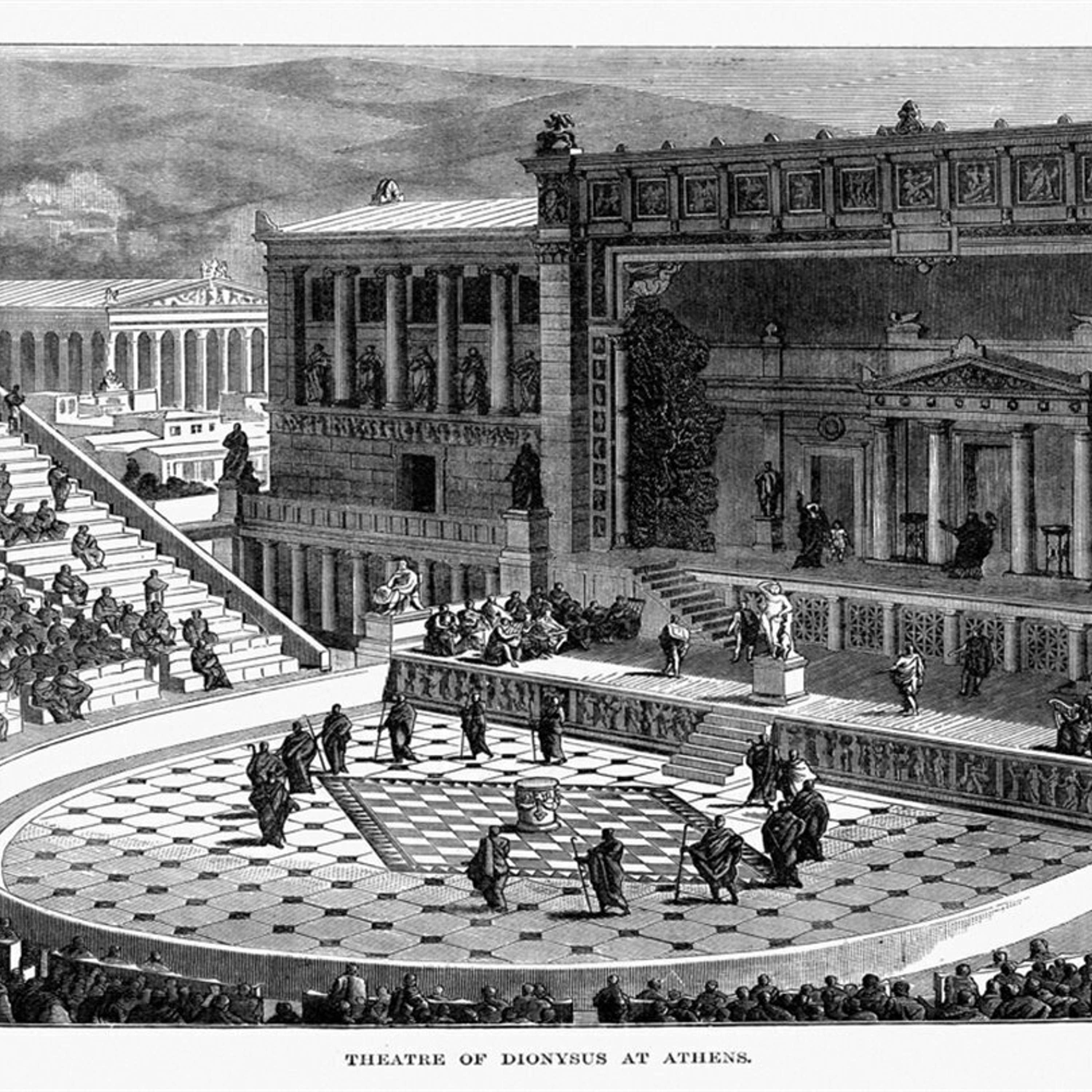 Teatro griego: origen, autores y puesta en escena (I): El teatro ático: debate político y emotividad