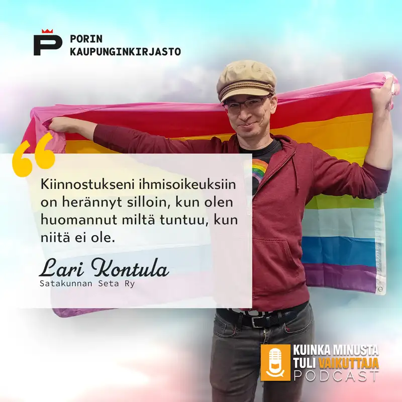 Seksuaali- ja sukupuolivähemmistöt | puheenjohtaja Lari Kontula, Satakunnan Seta Ry