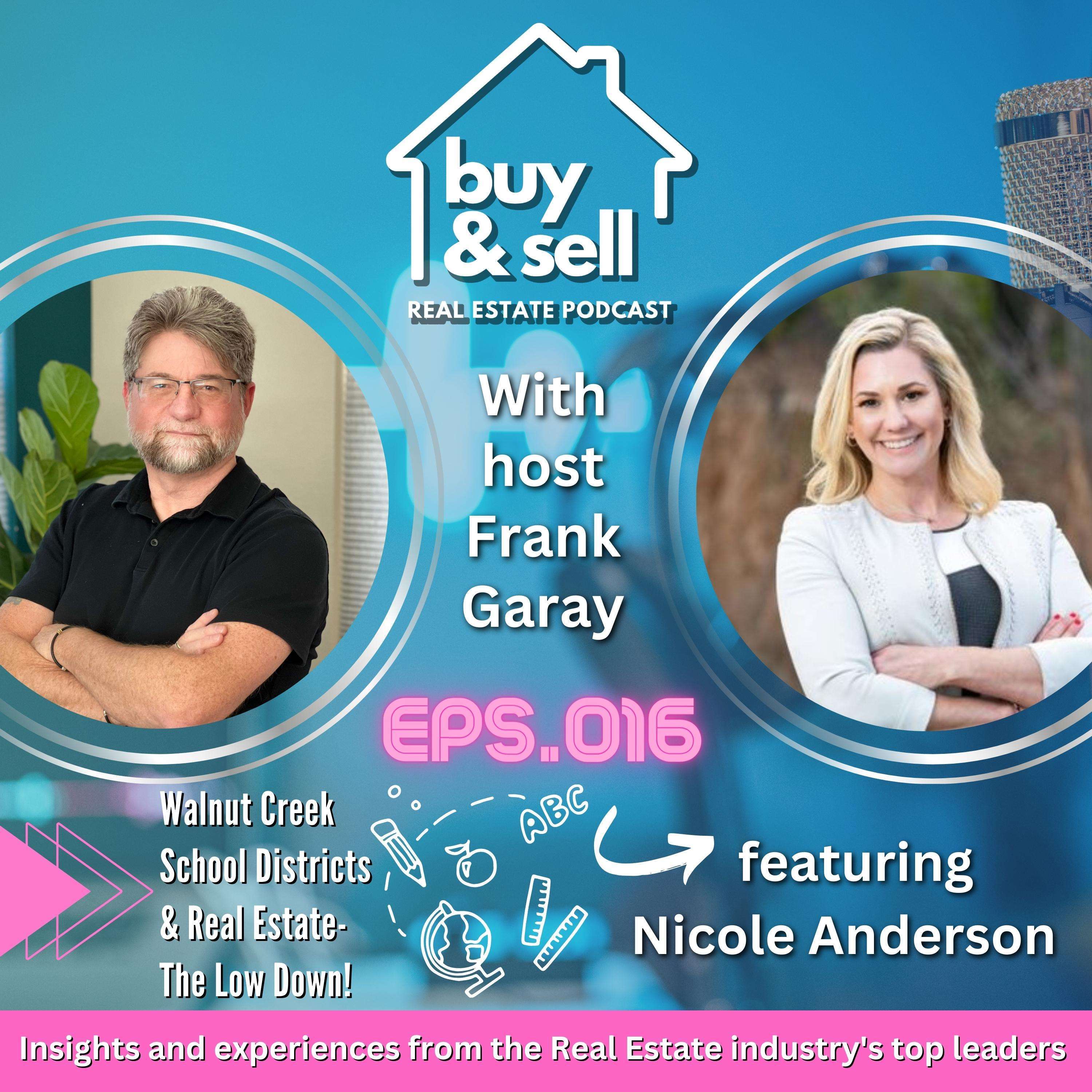 Episode 016- Walnut Creek School Districts & Real Estate with Nicole Anderson