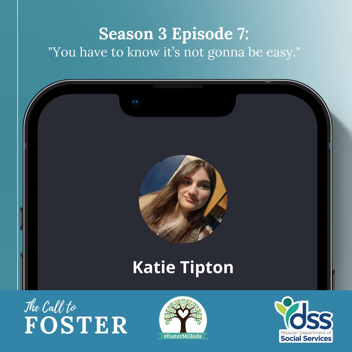 "You have to know it's not gonna be easy."