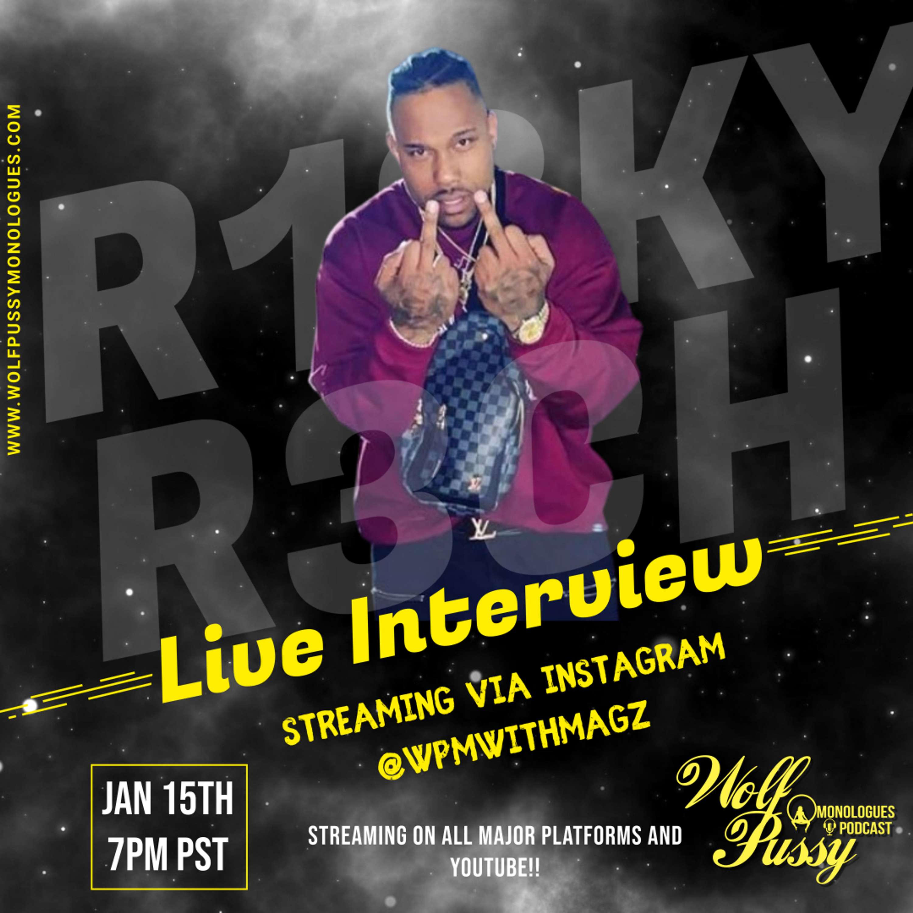 LIVE INTERVIEW WITH R1SKY RICH