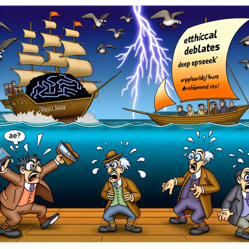 Navigating the Storm: DeepSeek's Launch Sparks Market Panic and Ethical Debates in AI Development
