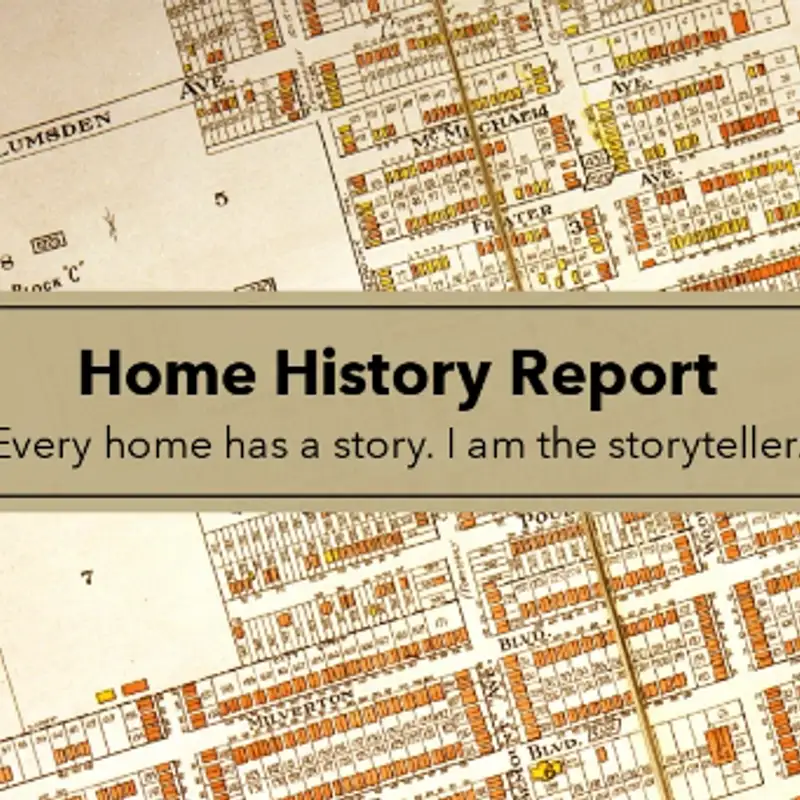 Home History Report. Your story starts here....