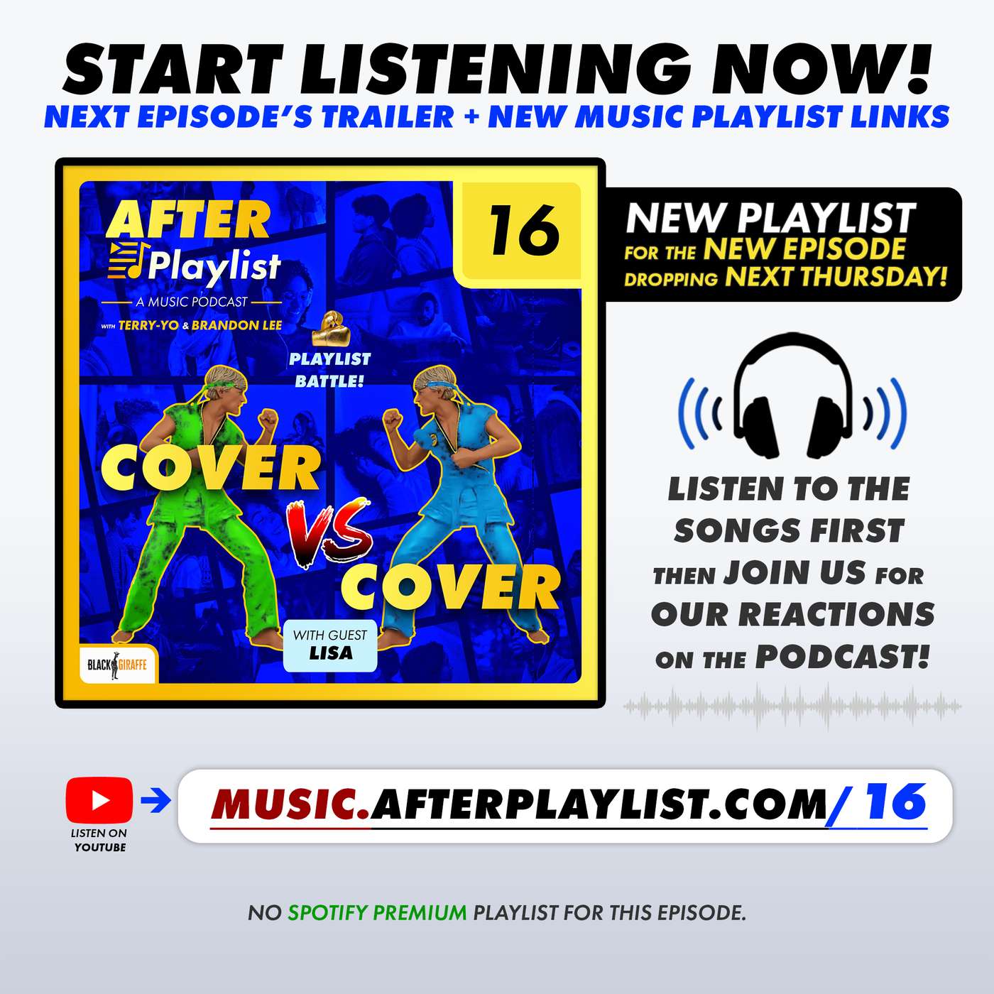 Playlist Battle! Cover vs Cover (Episode Trailer + Music Link)