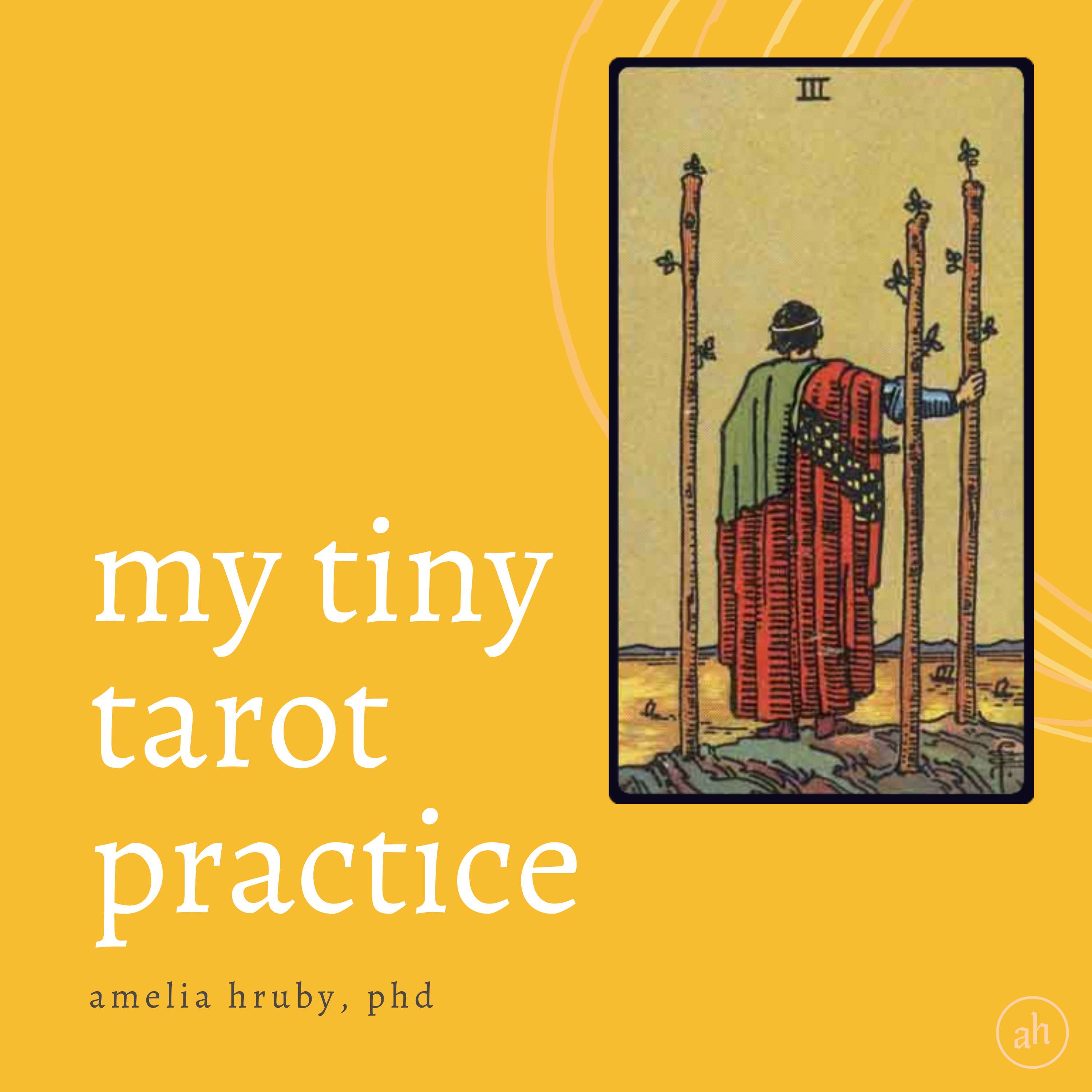 my tiny tarot practice