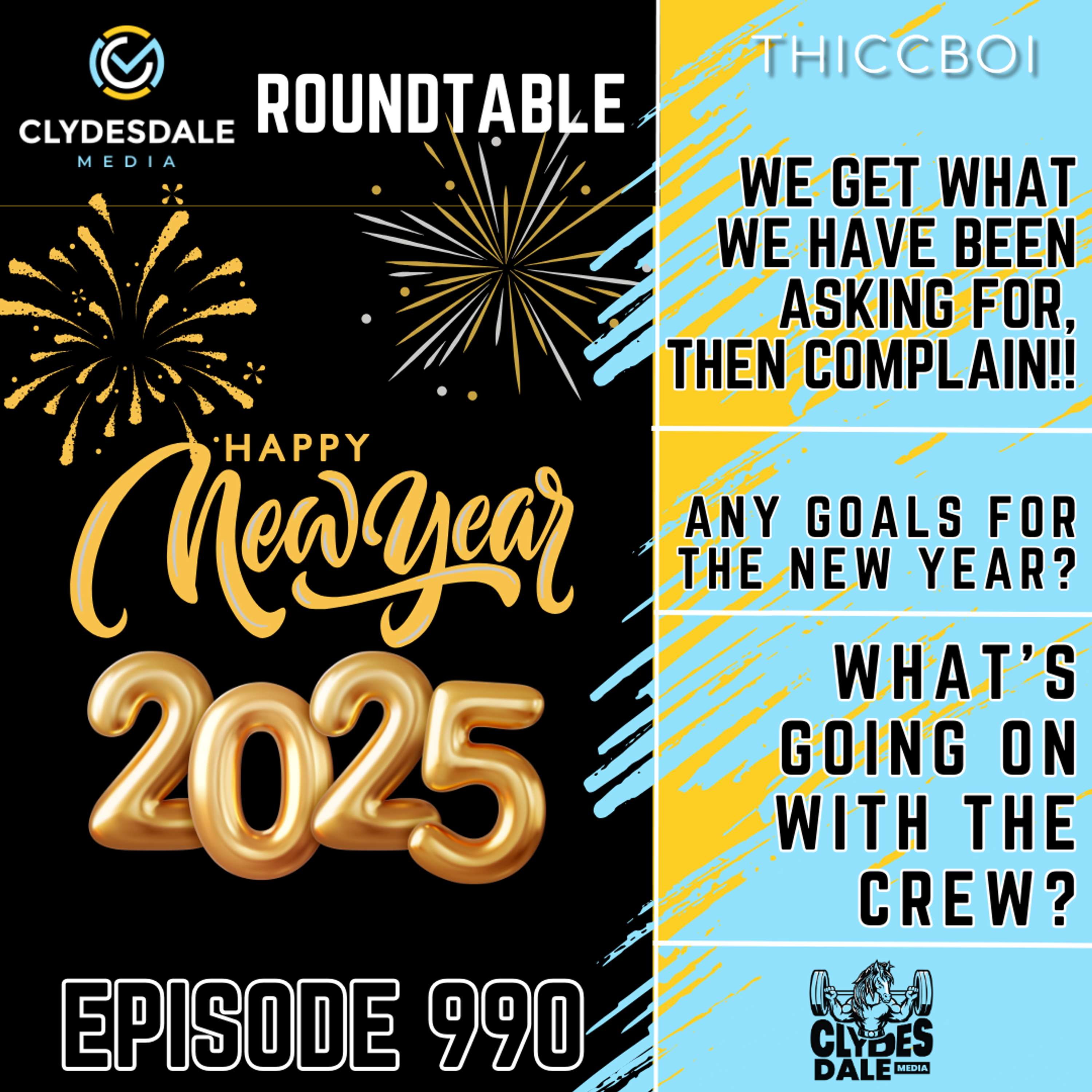 The Clydesdale Media Roundtable - New Year, New Gaols?