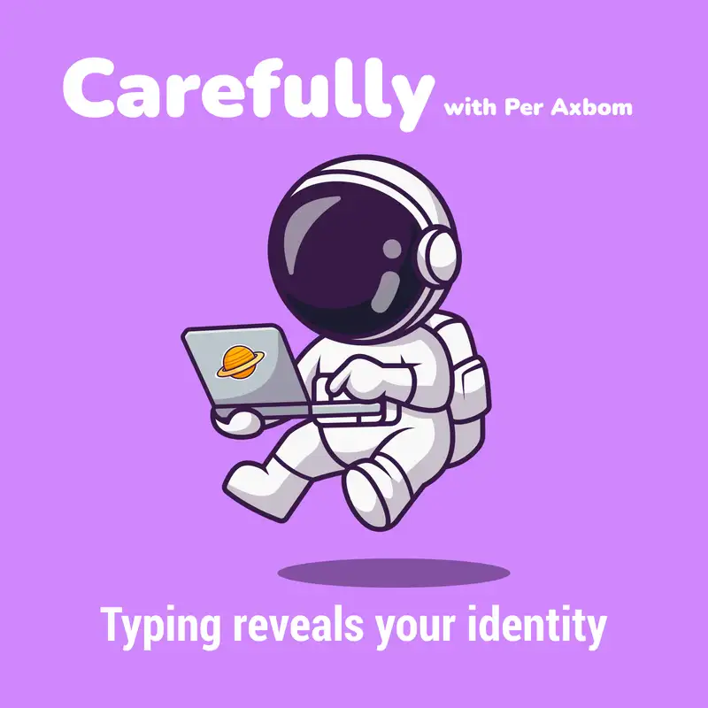 Typing reveals your identity
