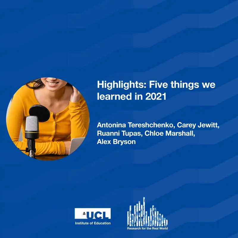 Highlights: Five things we learned in 2021 | Research for the Real World