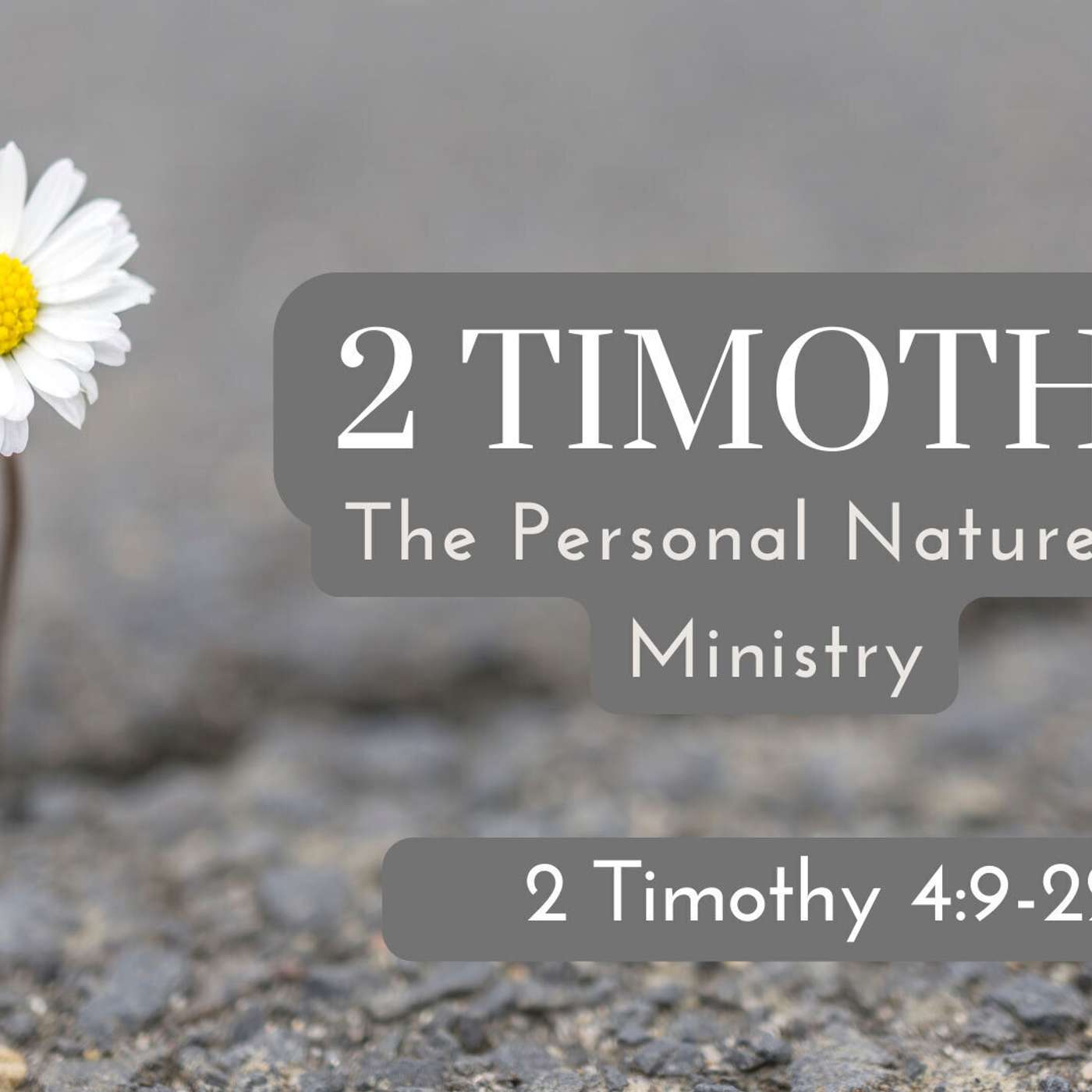 The Personal Nature of Ministry