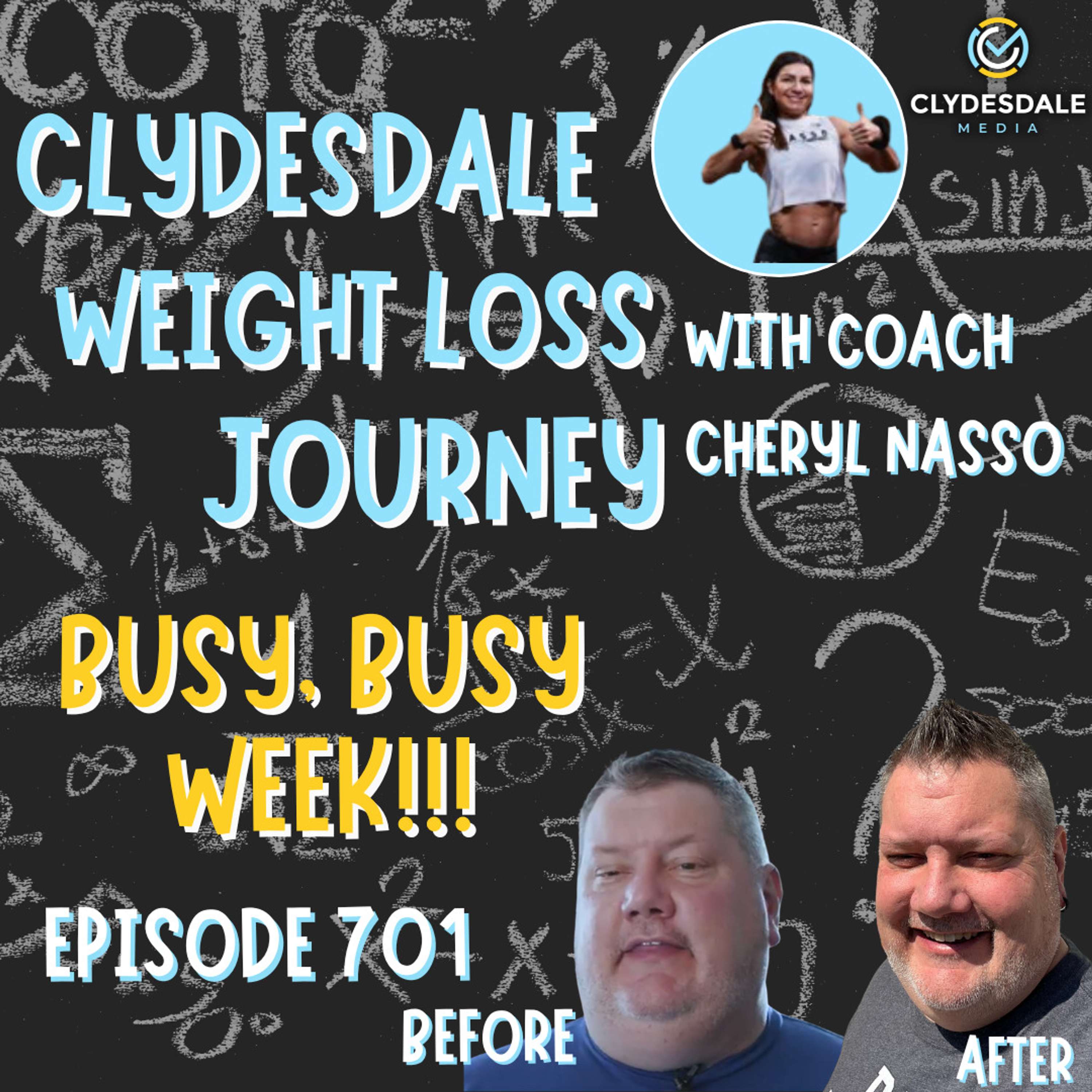 Clydesdale Media Weight Loss Journey | What a Freakin' Busy Week!