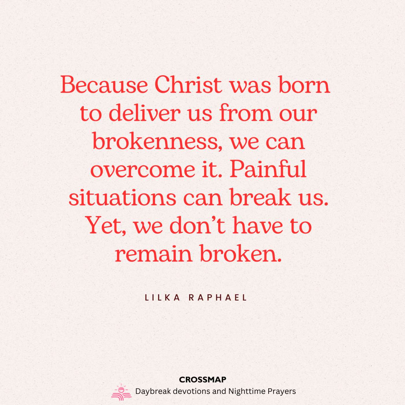 Broken Ornaments - A Nighttime Prayer