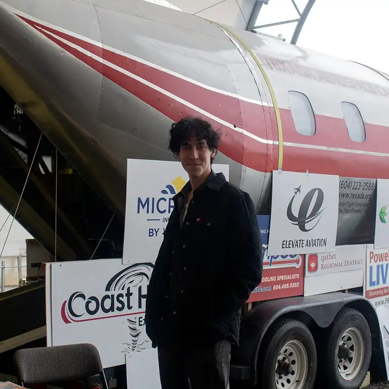 Indigenous youth and young adults explore the world of aviation through event at the Nanaimo Airport