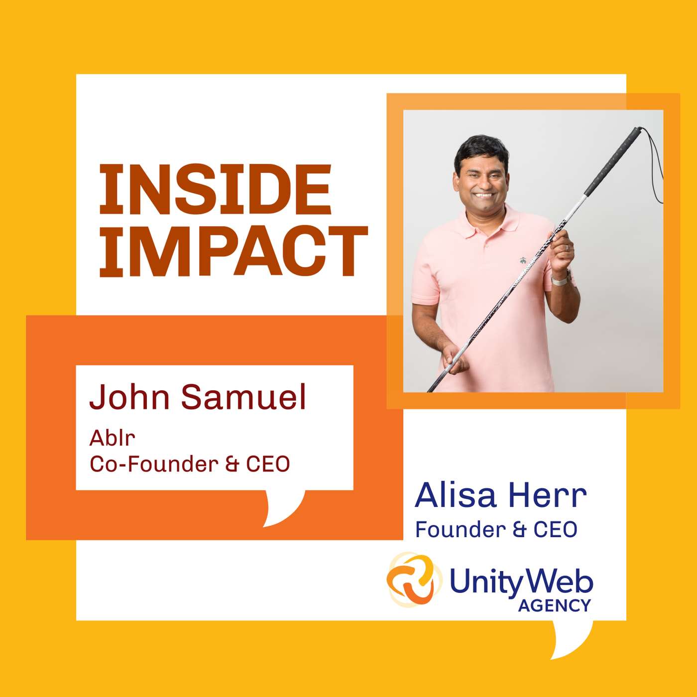 Web accessibility and equity with Ablr 360's John Samuel Web accessibility and equity with Ablr 360's John Samuel