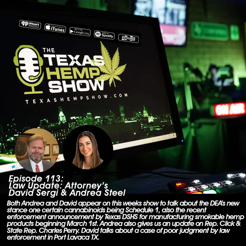Episode # 113 Attorney's David Sergie & Andrea Steel