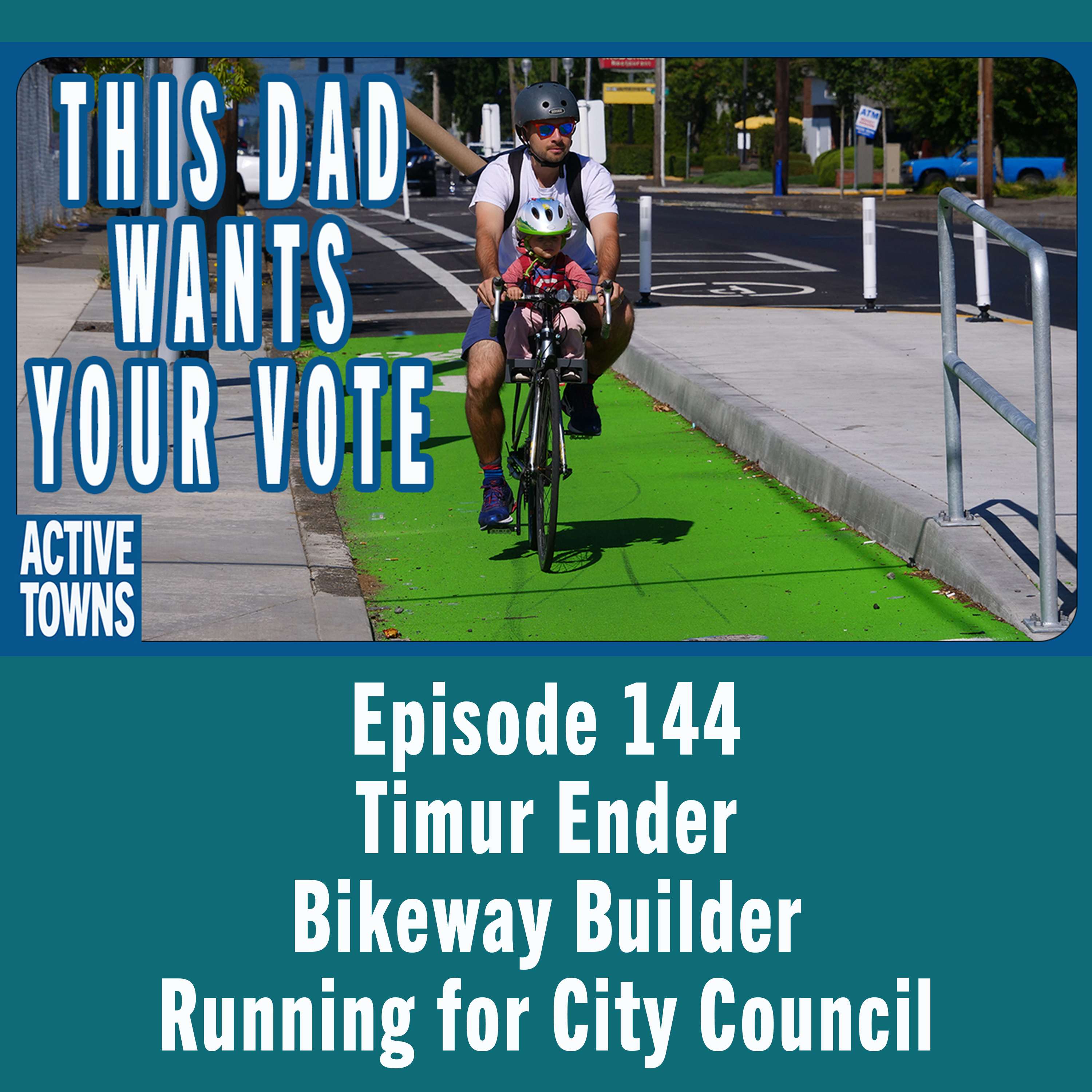 Bikeway Builder Running for City Council w/ Timur Ender