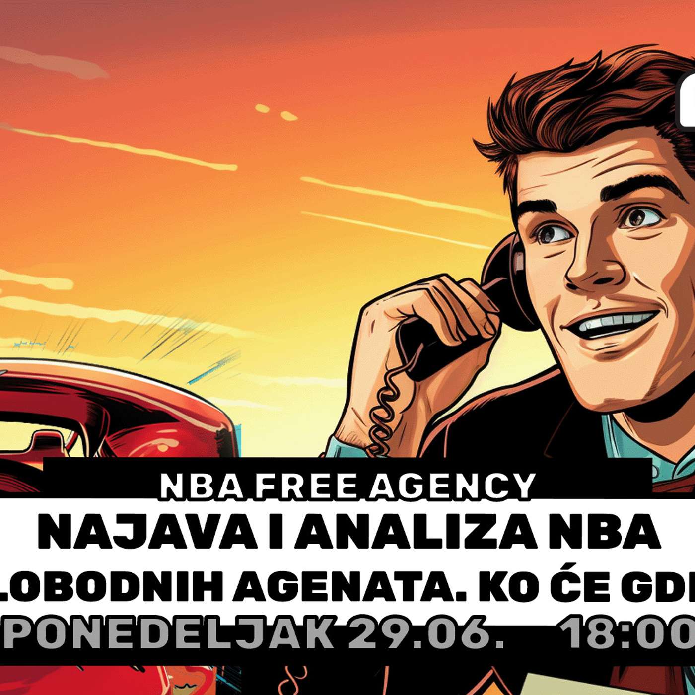 1 na 1 No. 29 | NBA: Free Agency | Najava i analiza slobodnih agenata. Ko će gde? episode artwork