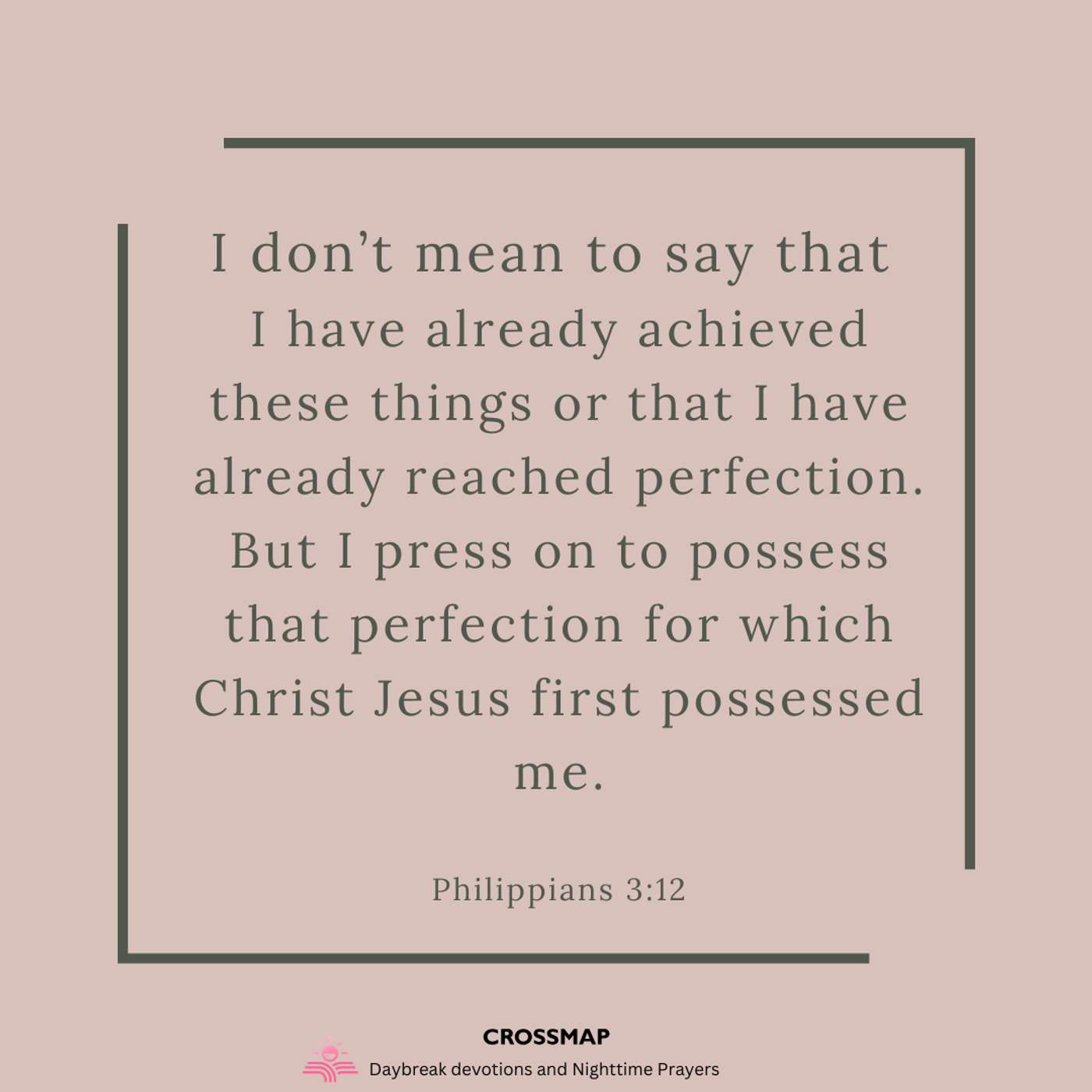 Perseverance in Your Imperfect Progress - A Nighttime Prayer