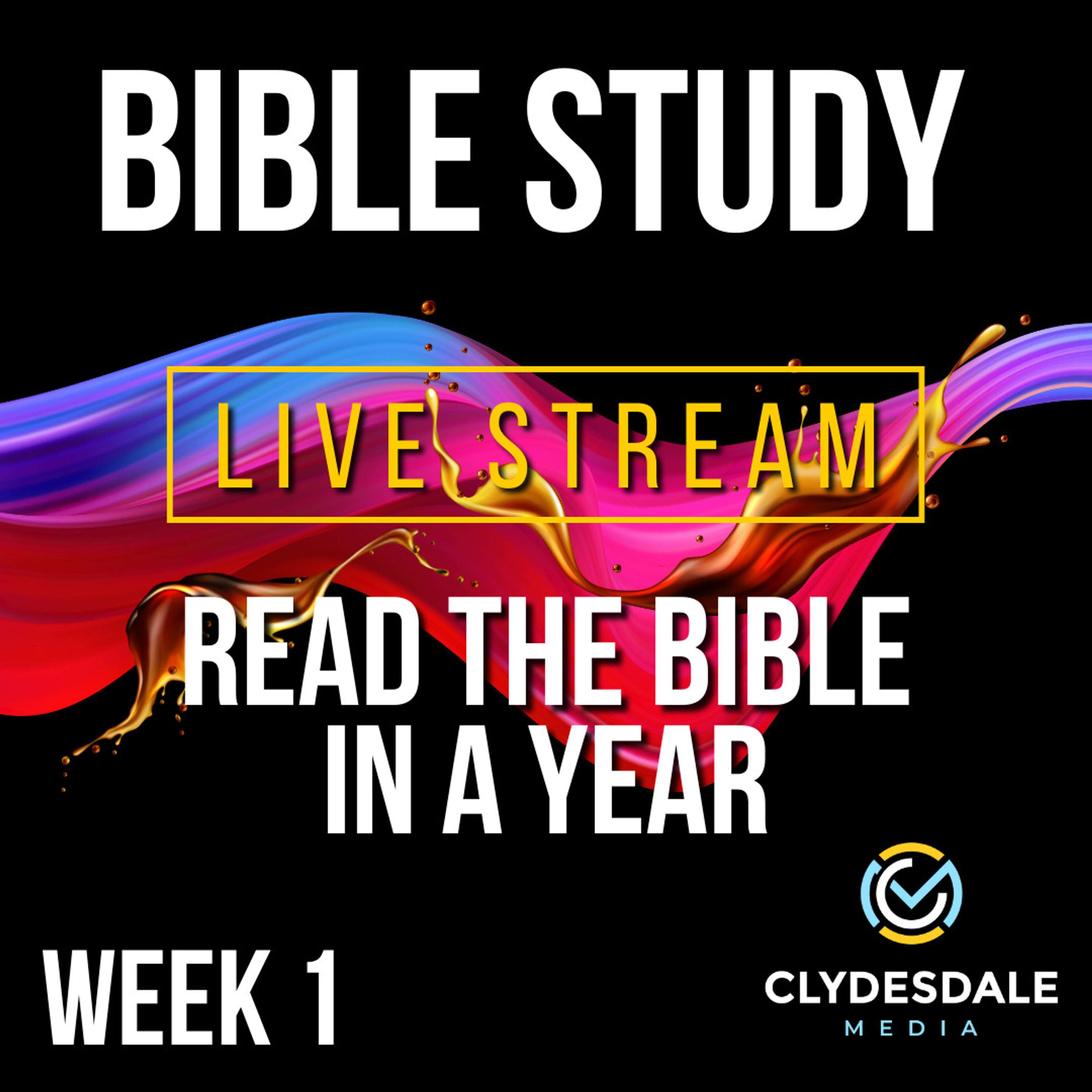 Bible Study - Read the Bible in a Year | Week 1