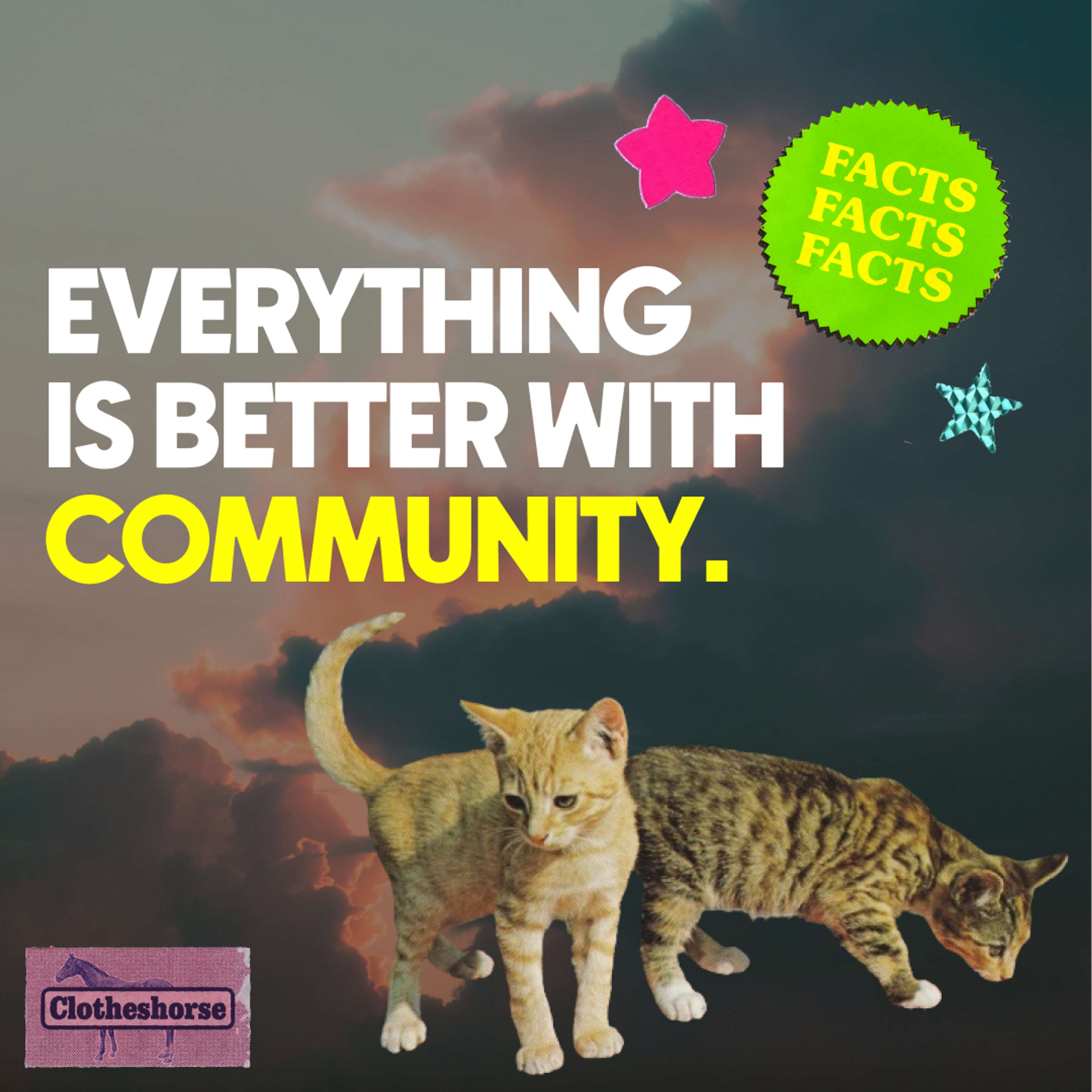 Episode 230: Everything is better with community...fridges, with Christa of Material Union — Clotheshorse with Amanda Lee McCarty cover