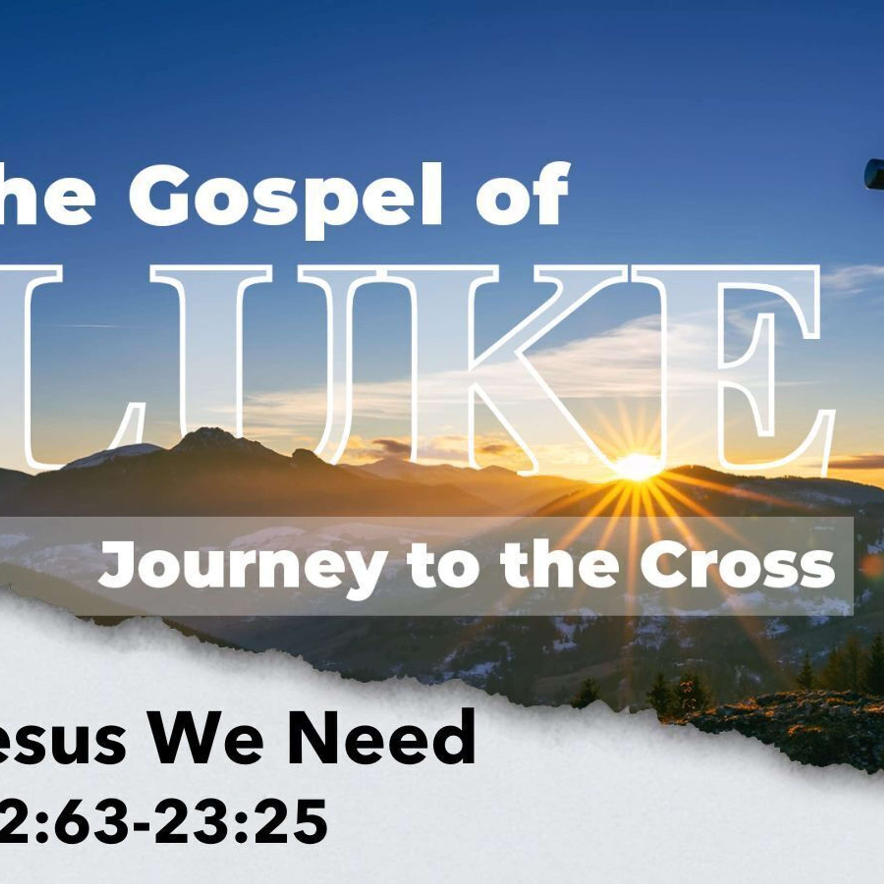 The Jesus We Need