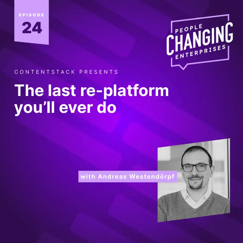 The last replatform you’ll ever do, with Emma Sleep’s Andreas Westendörpf