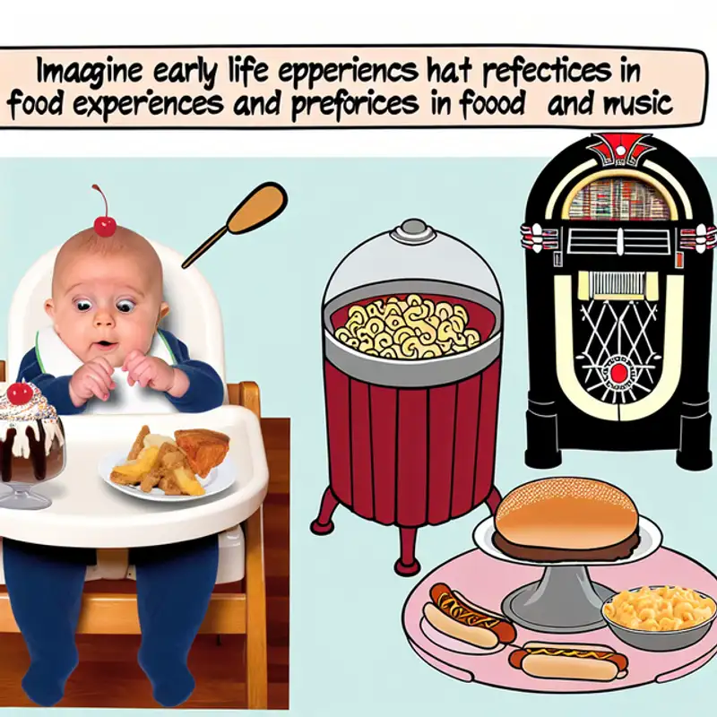 Nostalgia on a Plate and a Playlist: How Early Experiences Shape Our Tastes in Food and Music