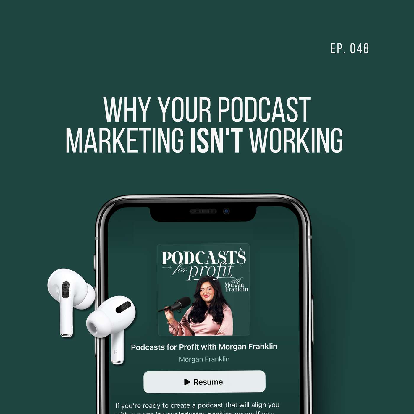 Podcasts for Profit with Morgan Franklin | Podcasting Strategy for Podcasters
