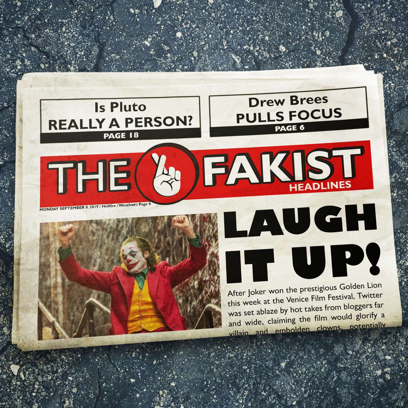 September 8, 2019 - Joker Wins Big, Instagram Influencers Save The Environment, and The Muppets Have A Dark Crystal Secret episode artwork