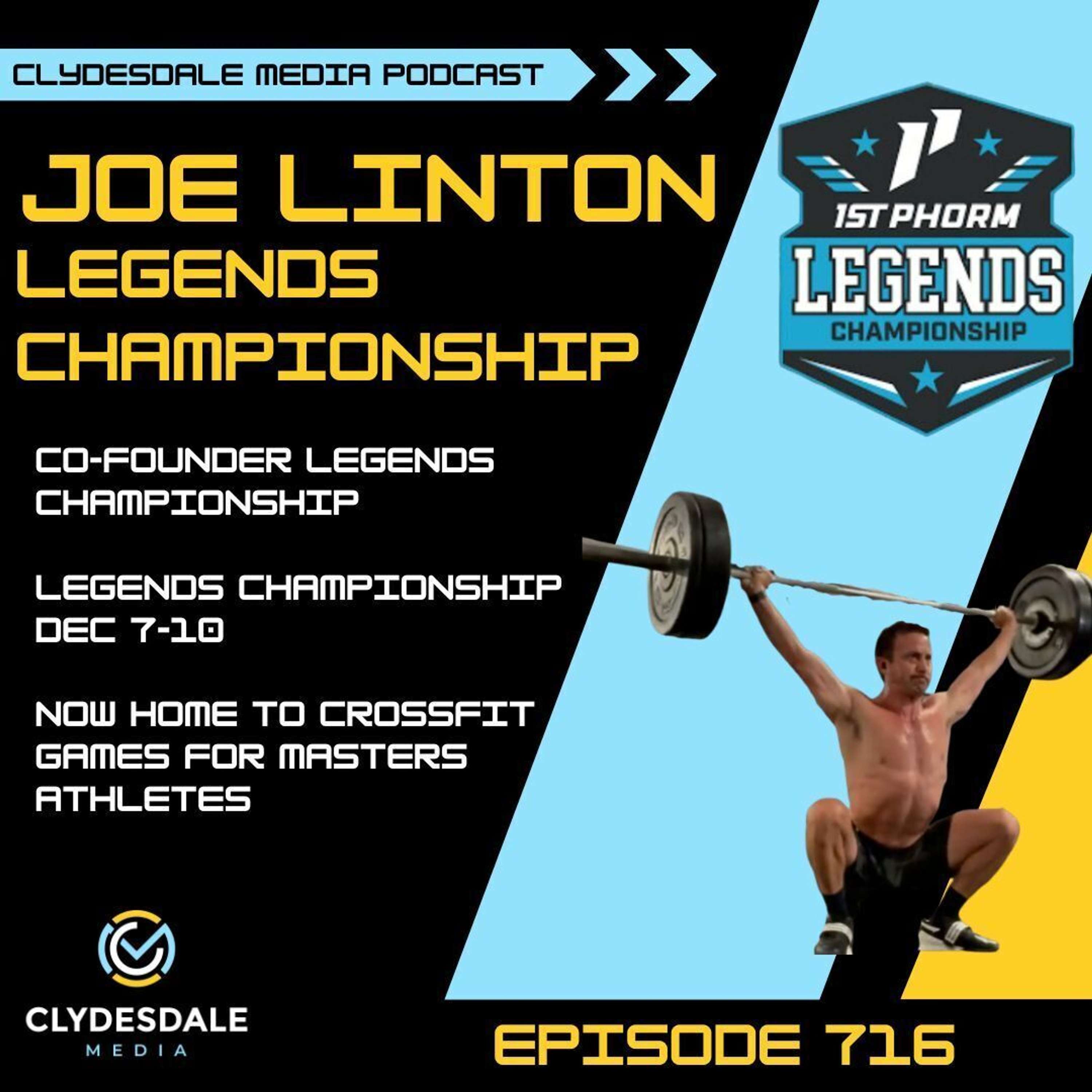 Hear what is going on with The Legends Championhip & Joe Linton | Clydesdale Media Podcast