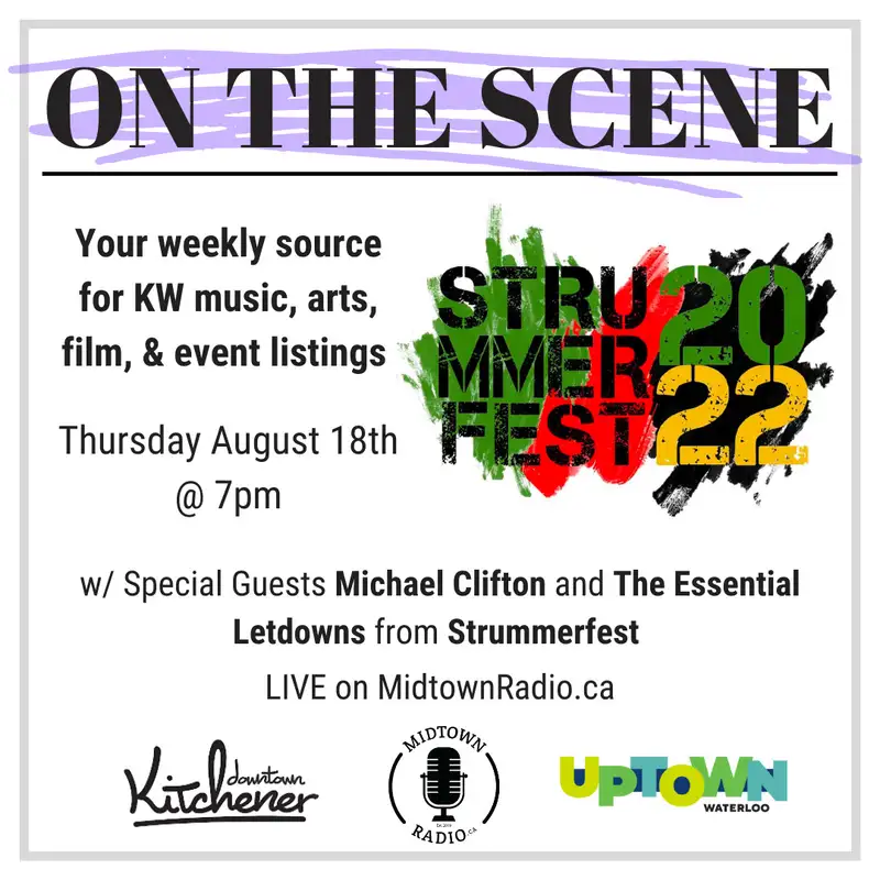 August 18, 2022: Strummerfest Special ft. Michael Clifton and The Essential Letdowns LIVE @ Revive Game Bar