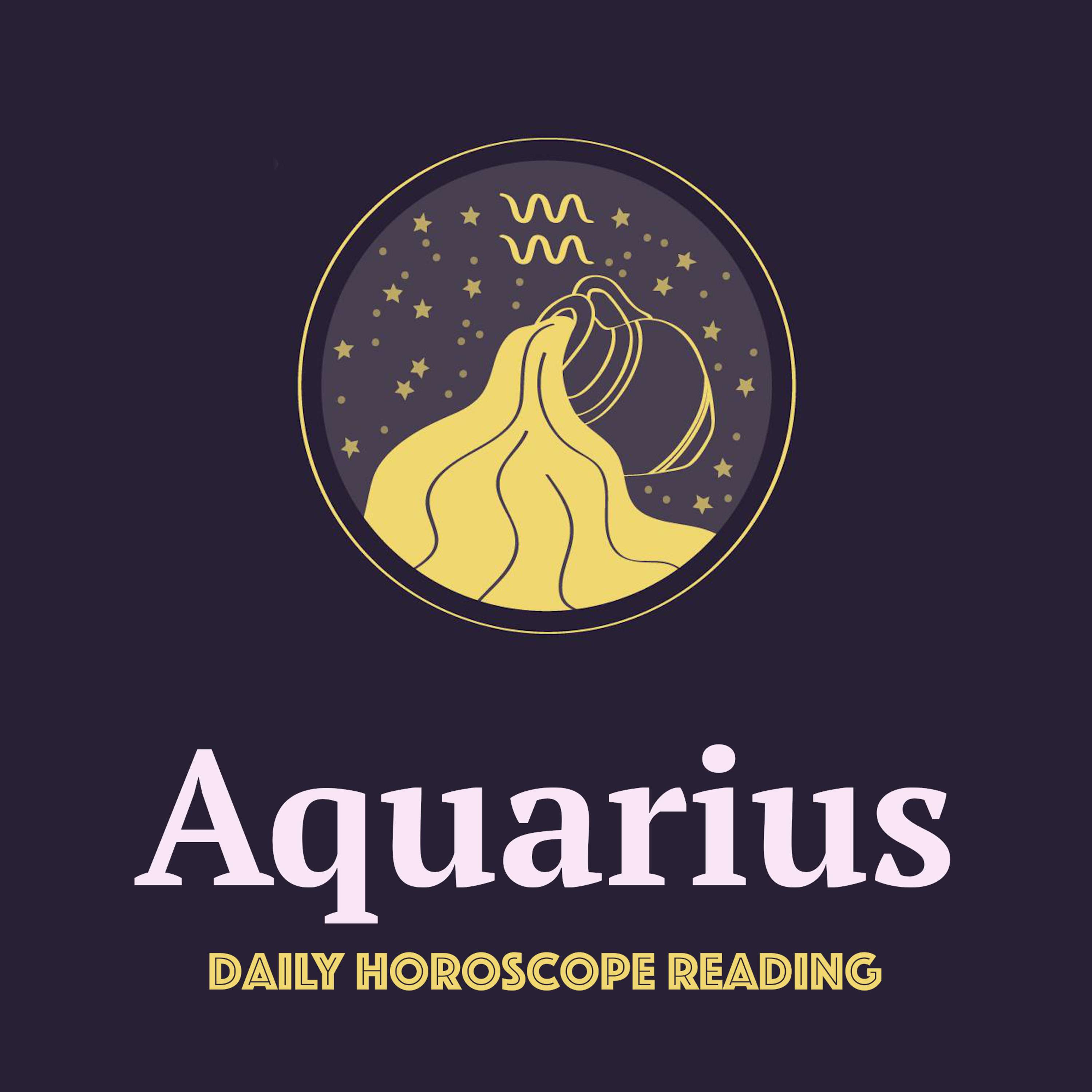 AQUARIUS DAILY HOROSCOPE READING podcast artwork
