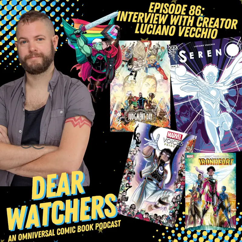 CREATOR INTERVIEW: Luciano Vecchio (artist / writer / creator on Marvel Pride, DC Pride, X-Men, Iceman, Young Justice, Sereno, & much more!)
