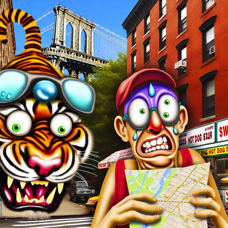 Running from Tigers in Brooklyn: A Humorous Journey Through Anxiety and Absurdity