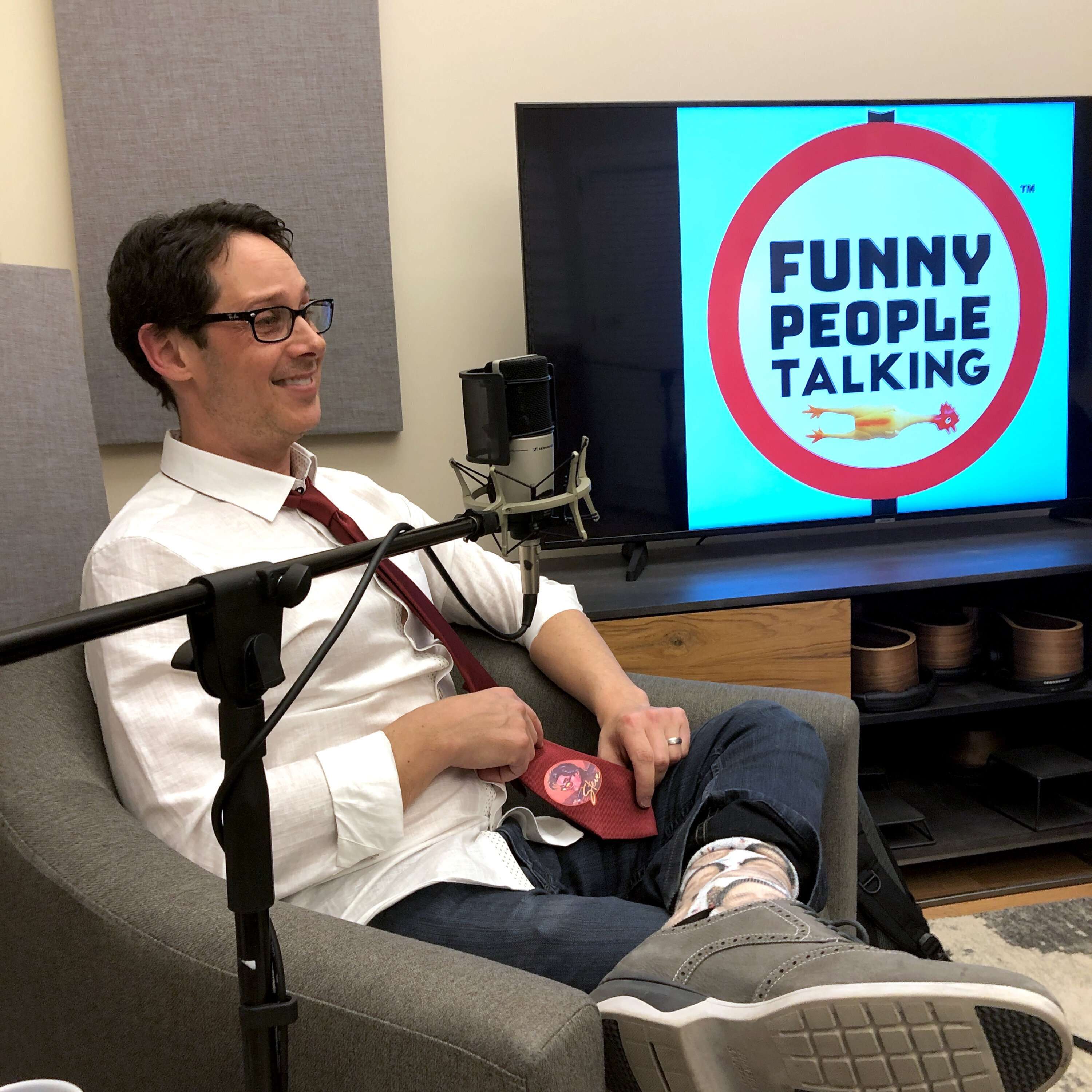 Writer and Comedian Stephen Strauss - A Kangaroo, an Arrest, and a Strange Tie