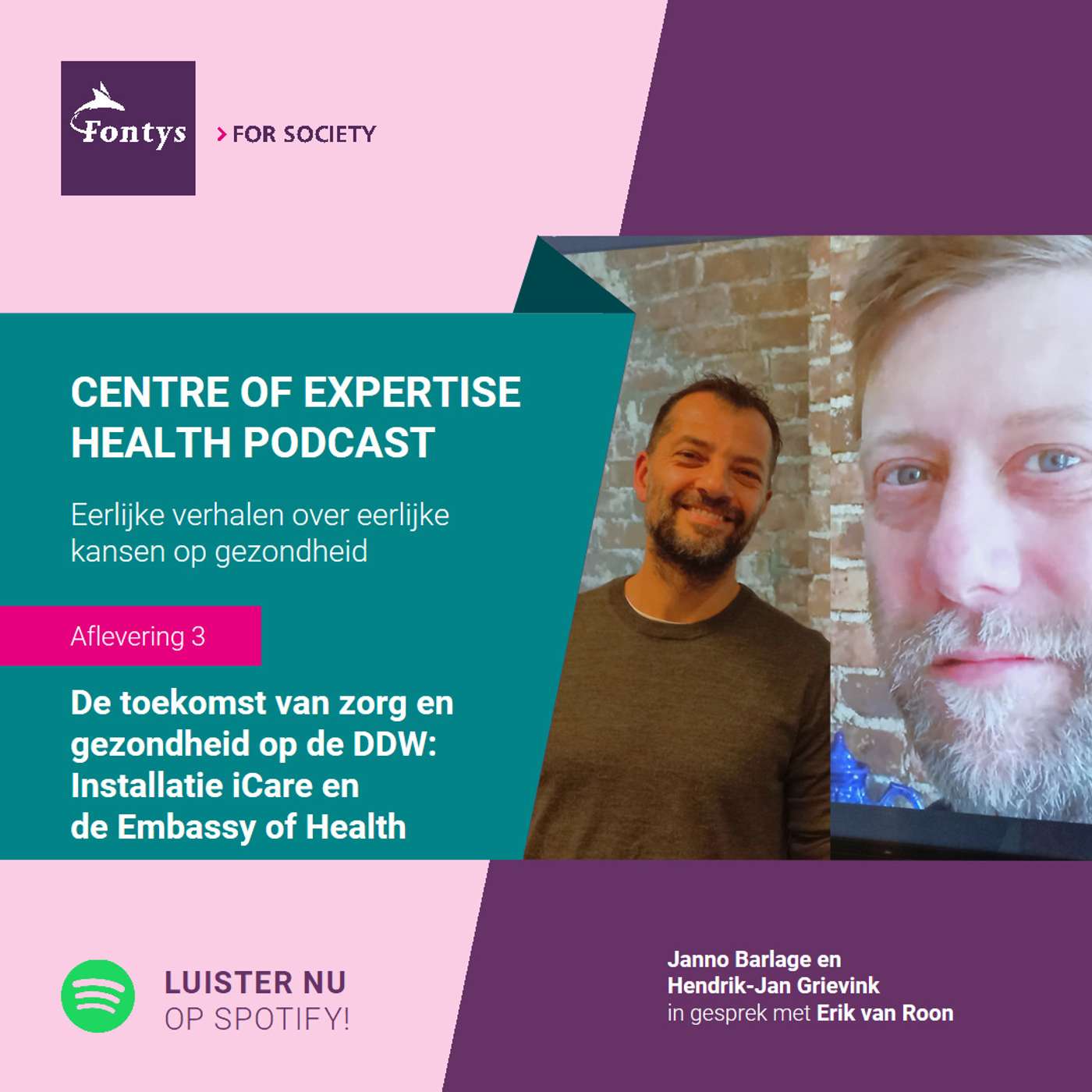 De toekomst van zorg en gezondheid op de Dutch Design Week; iCare in het jaar 2034