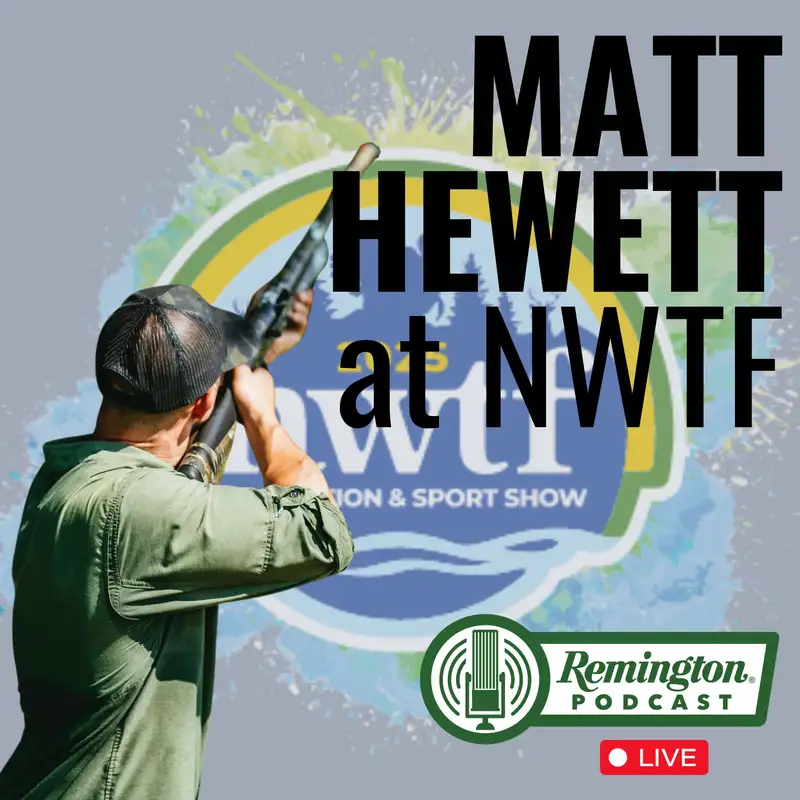 Matt Hewett at the 2025 NWTF Convention